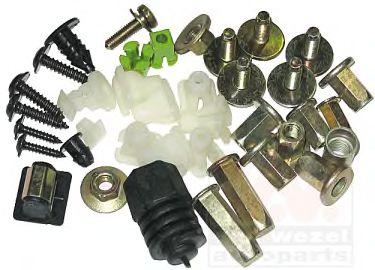VAN WEZEL 0156796 -  Монтажный комплект, крыло